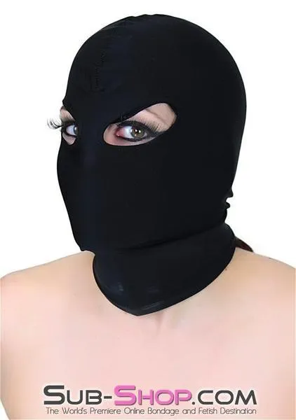 1669DL       Spandex Beginner Open Eyes Hood - MEGA Deal