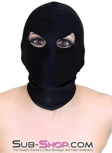 1669DL       Spandex Beginner Open Eyes Hood - MEGA Deal