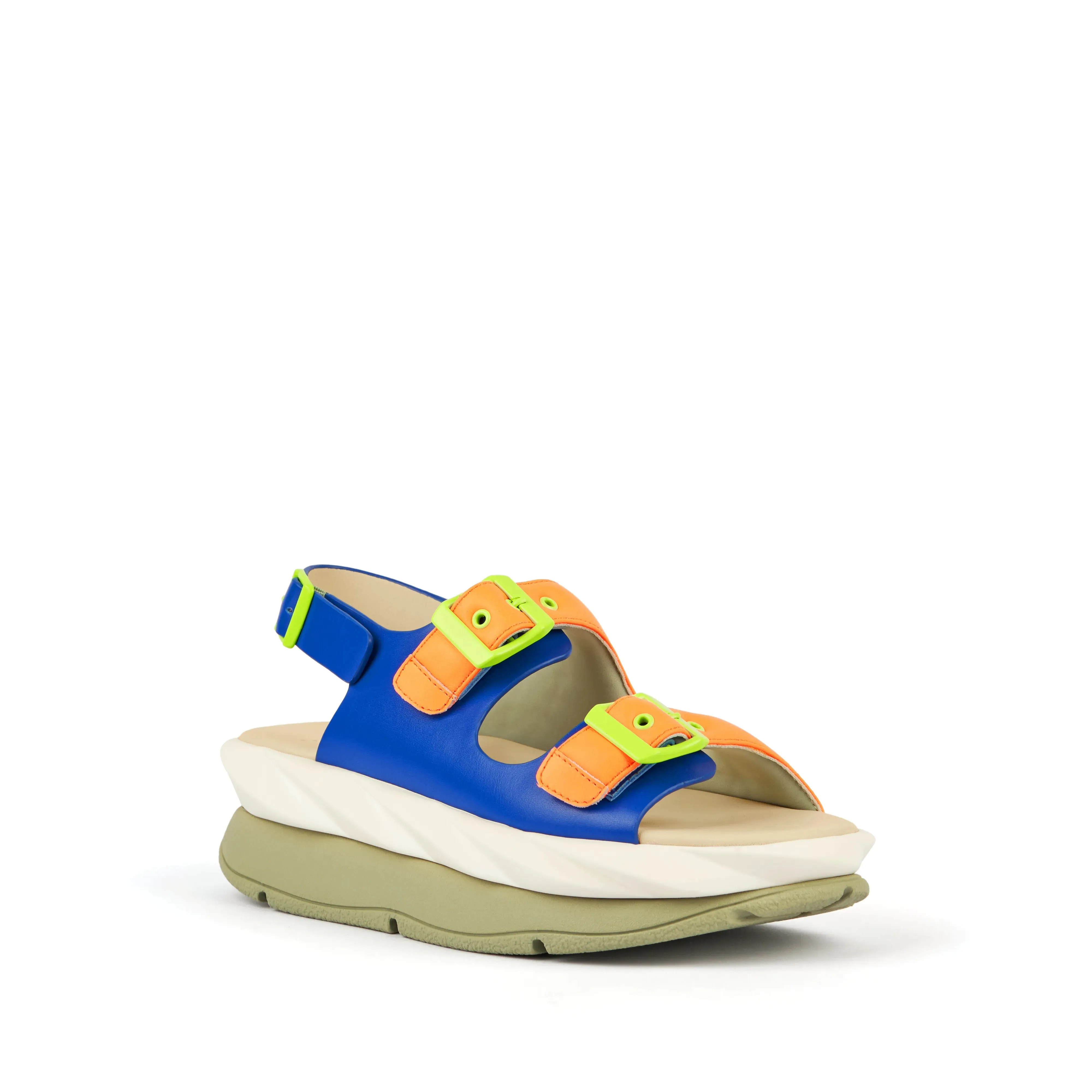 4CCCCEES | SANDALIAS MUJER | MELLOW WIND BLUE PLATAFORMA | AZUL