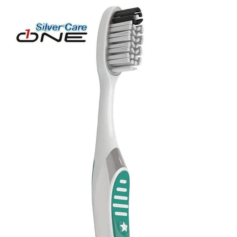 Brosse à dents Blancheur Silver-Care ONE  Kit 6 mois.