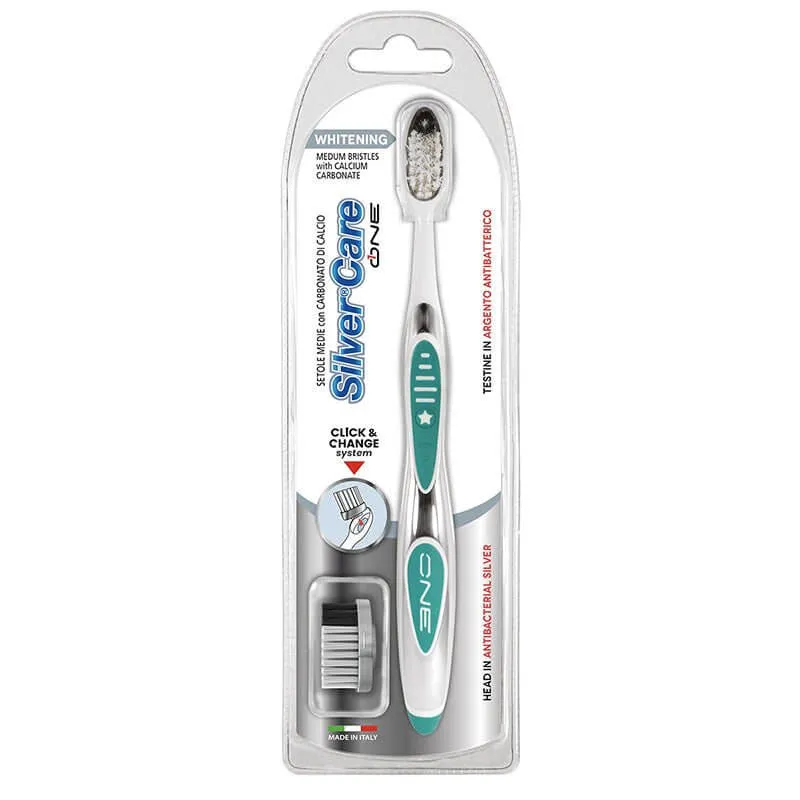 Brosse à Dents  Silver Care ONE Blancheur Pack 1 An