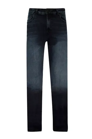 CALÇA JEANS RETA DARK BLUE