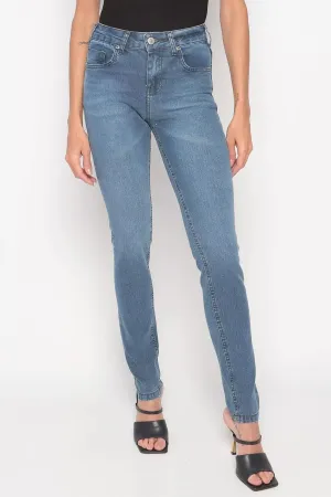 CALÇA JEANS SUPER SKINNY C3 BLUE WASH