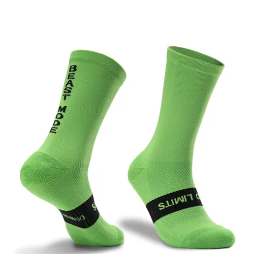 Calcetines de Running Verdes Hombre