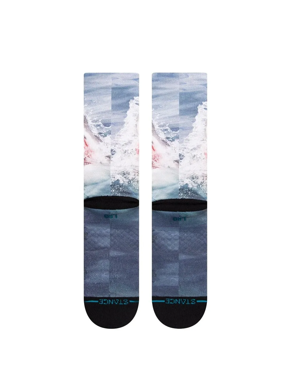 Calcetines Stance x Shark Week Pearly Azules Unisex