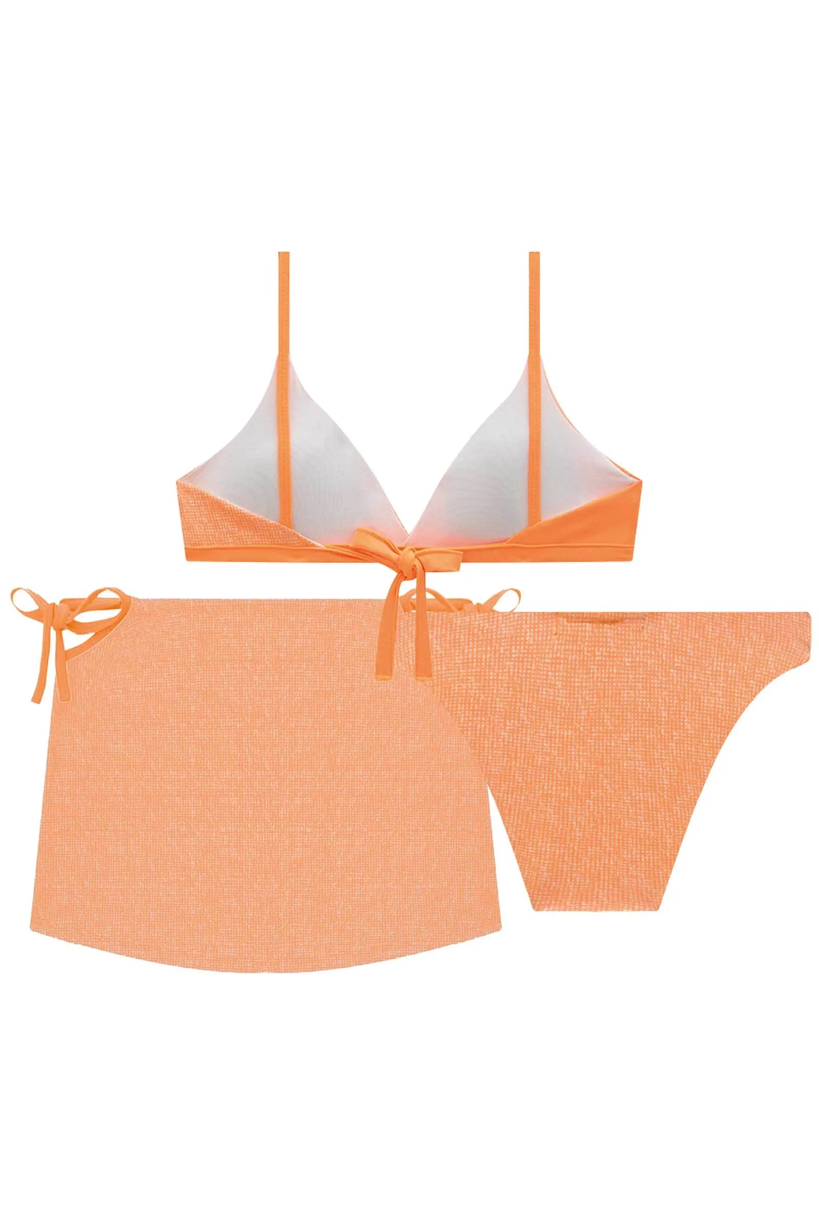 Conjunto de Biquíni com Saída de Praia  em Malha Uv Dry 50  78407 Lilimoon