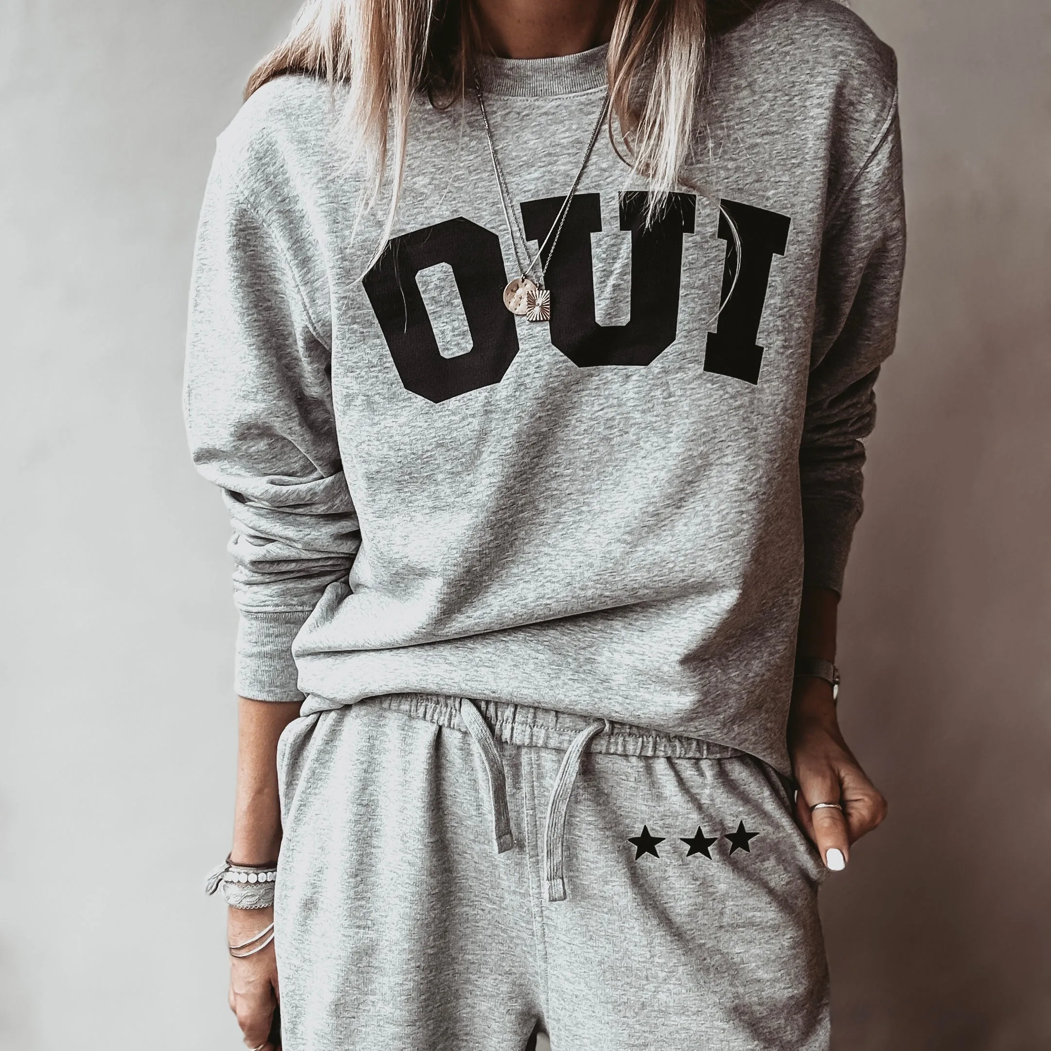 GREY OUI sweatshirt *relaxed style* NEW