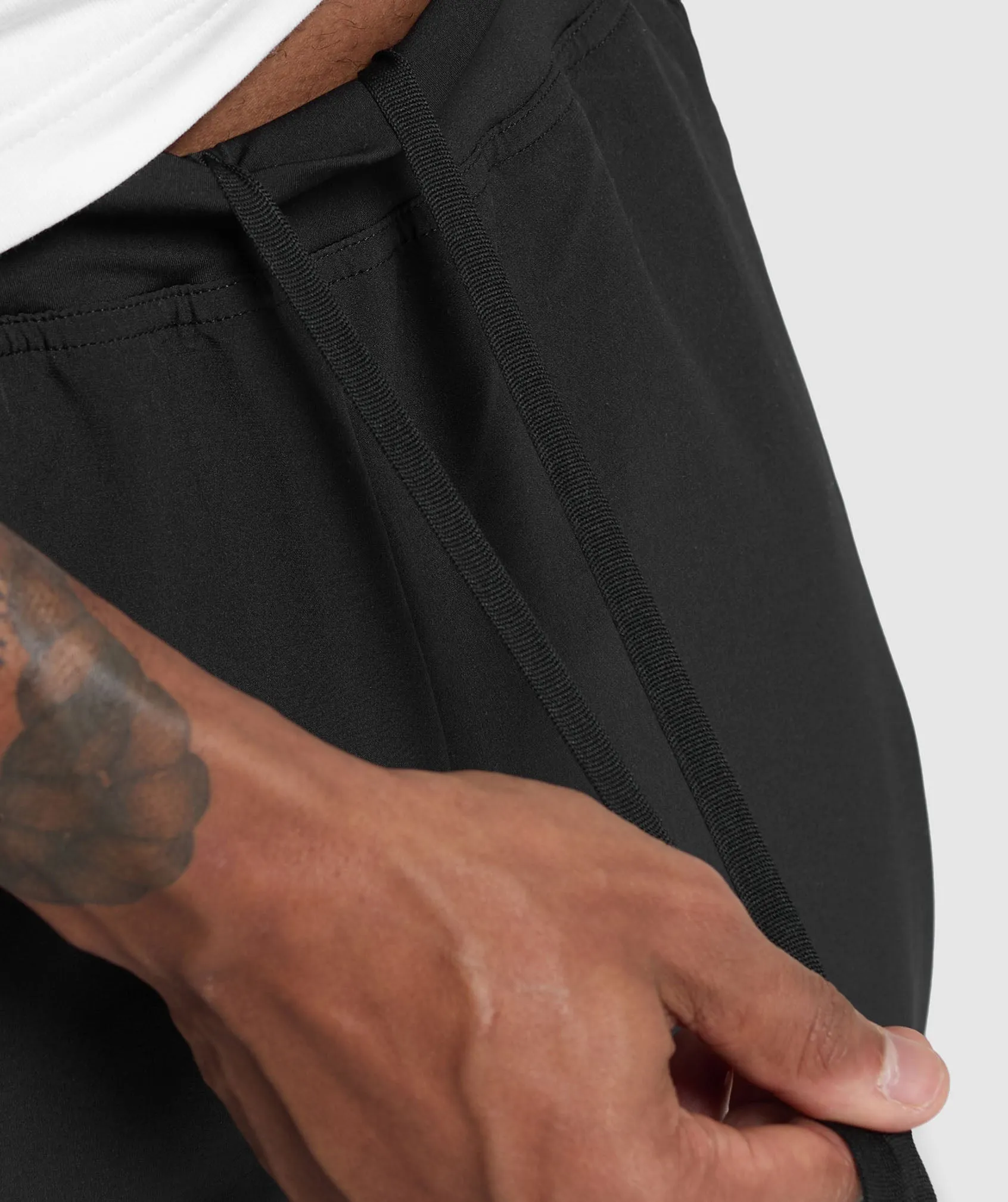 Gymshark Ease Woven Joggers - Black