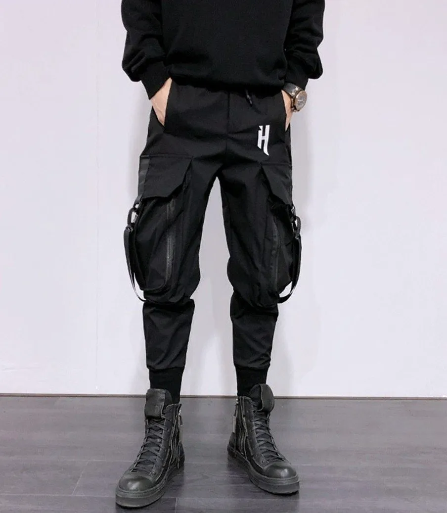 H Oversized Pocket Cargo Pants