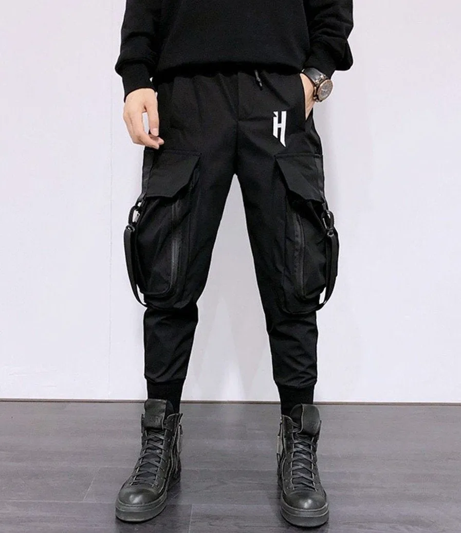 H Oversized Pocket Cargo Pants