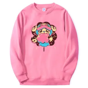 Kawaii Mangas Sweatshirt Cute Tony Chopper Nika Men Women Hot Anime Graphic Hoodie For Adult Fashion Oversize Sudaderas Pullover