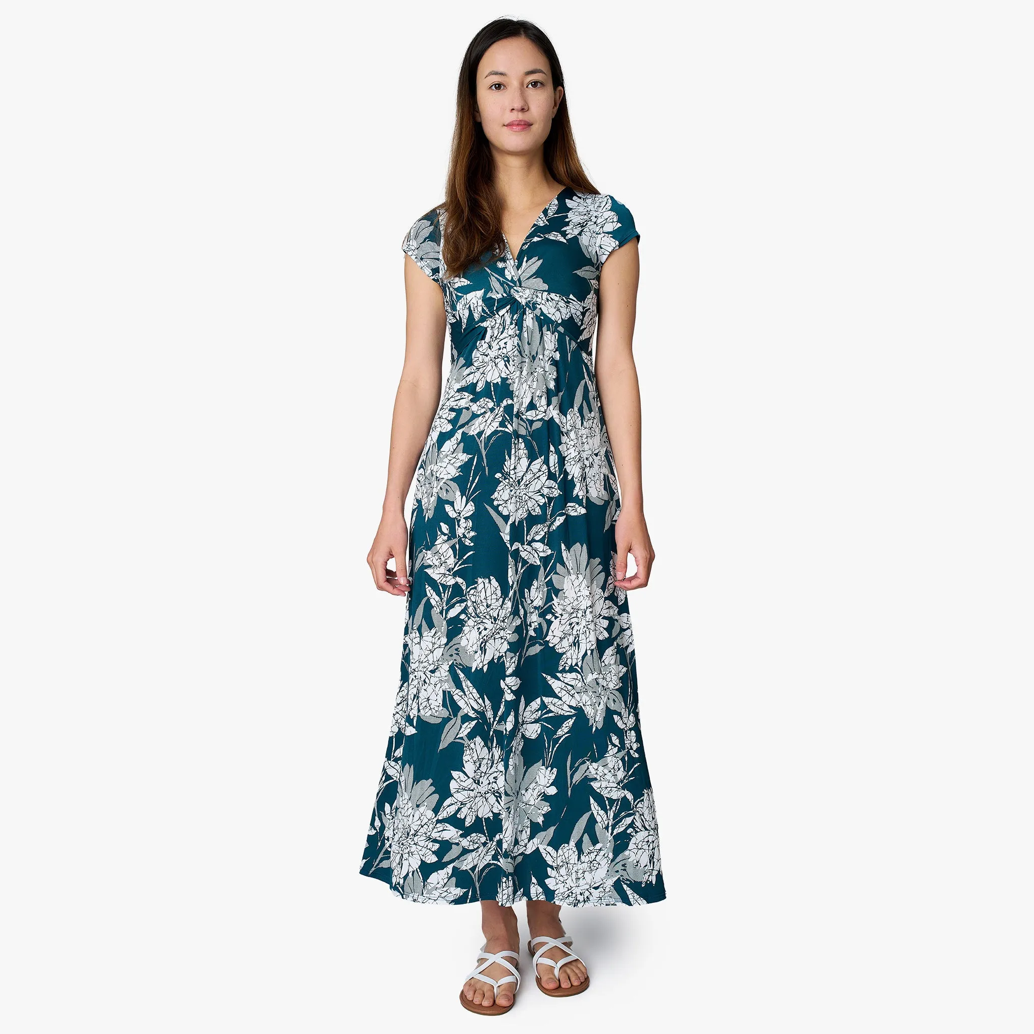 Long Flower Dress