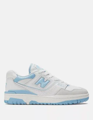 New Balance BB550L SB Blancas y Azules Mujer