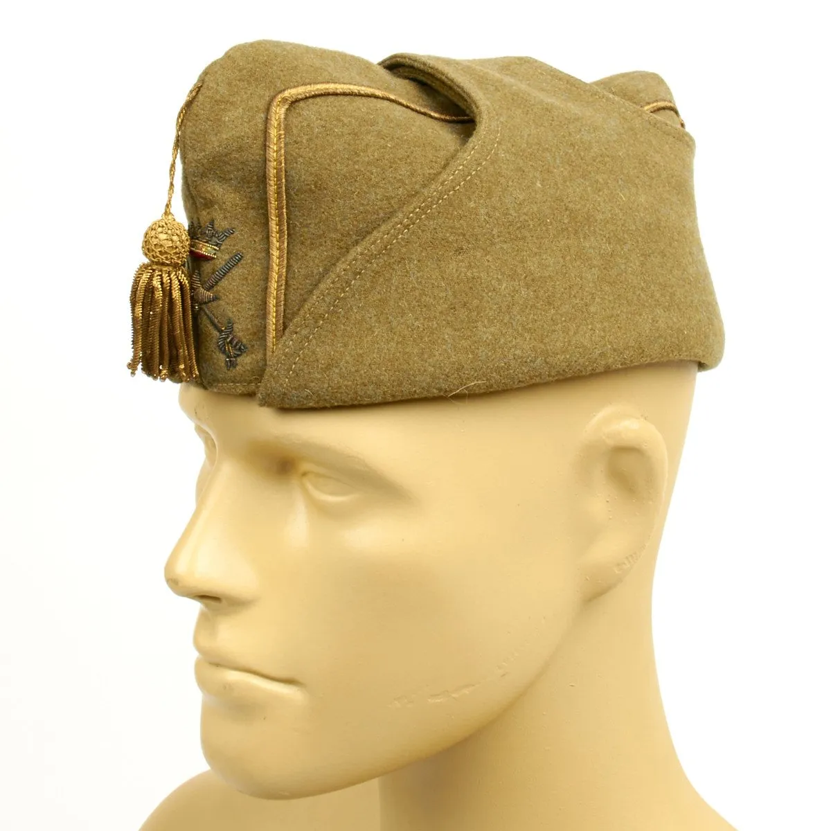 Original Spanish Civil War Nationalist Officer Side Cap