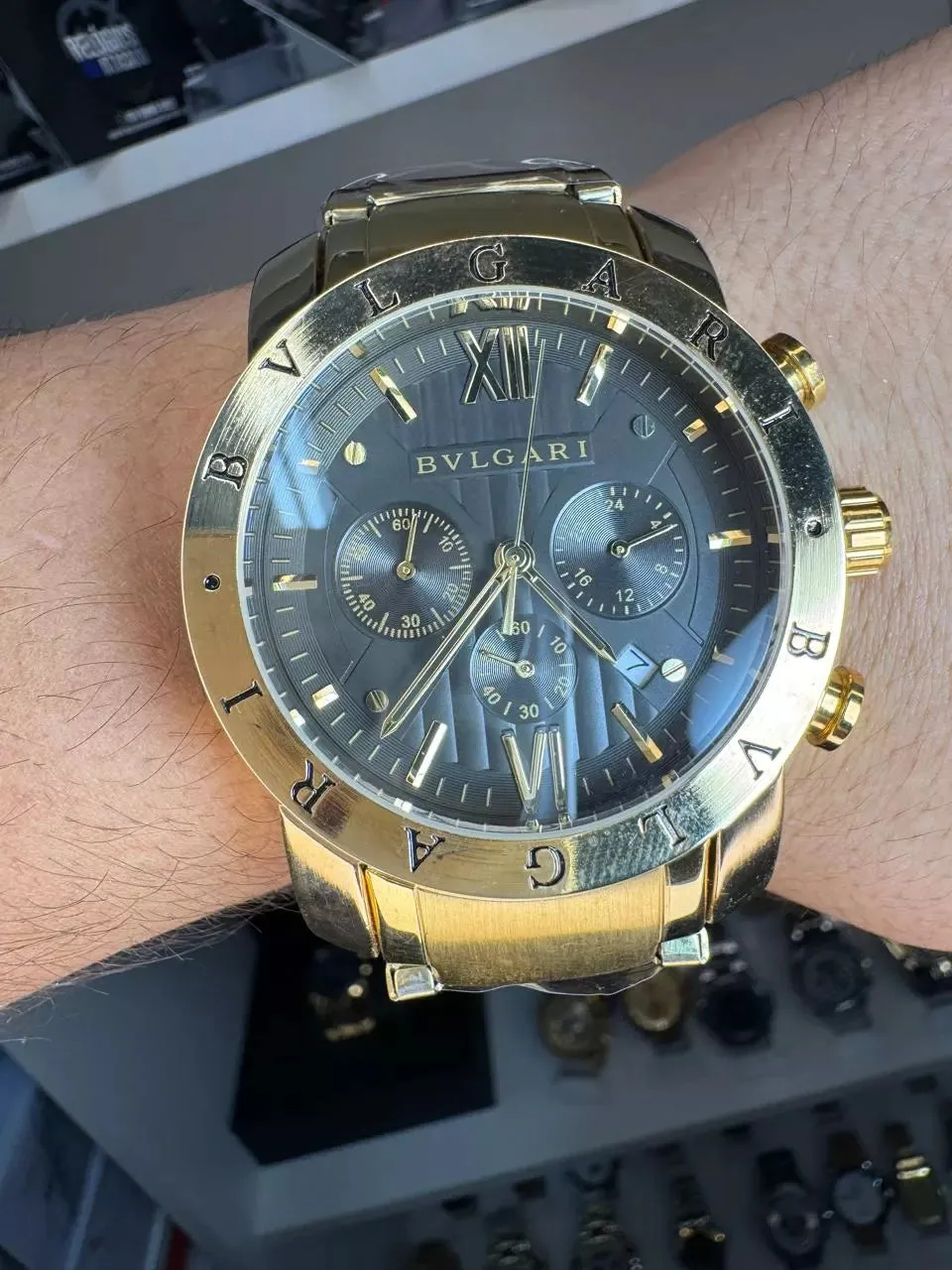 Relógio Bvlgari Iron Man