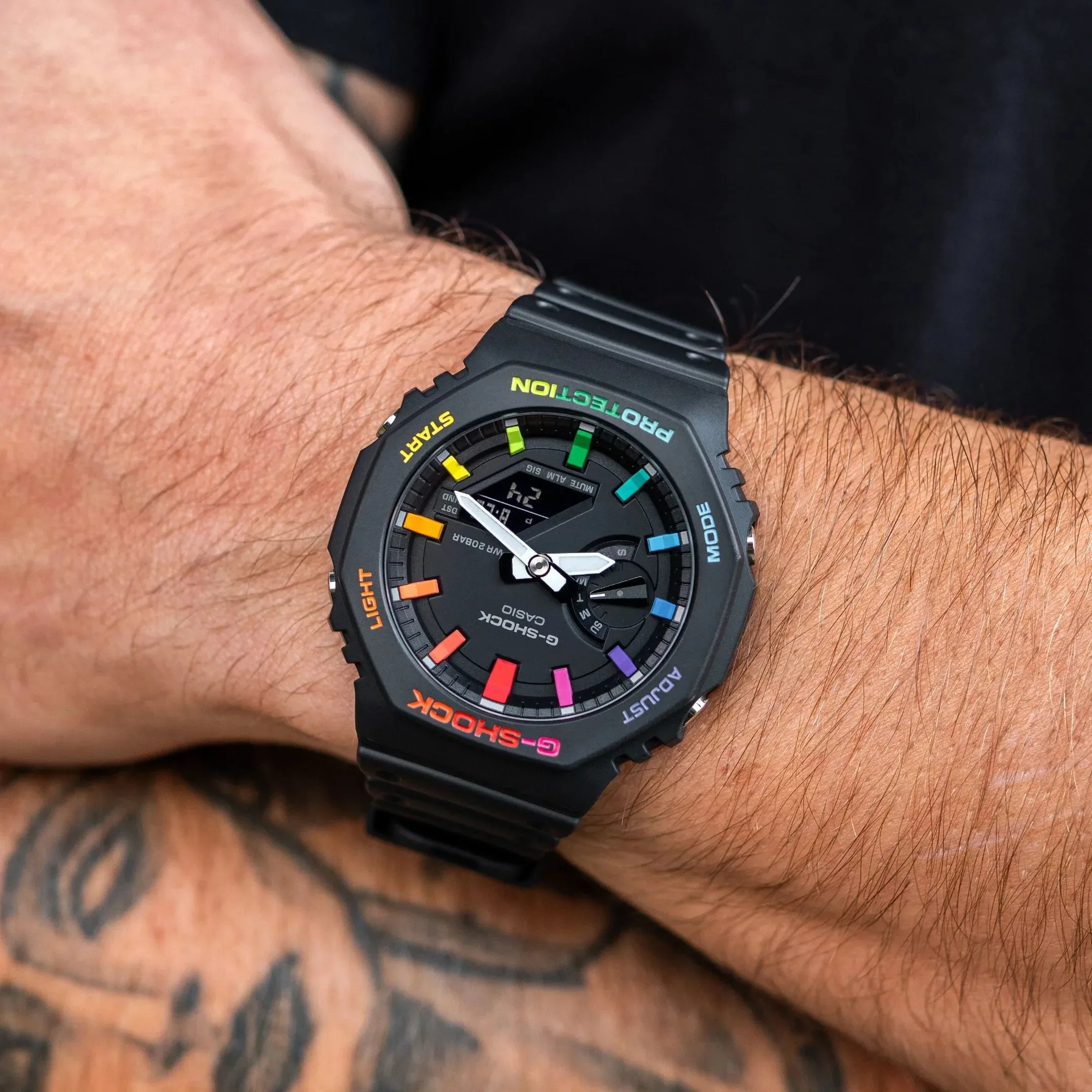 Relógio Casio G-Shock GA2100 Rainbow