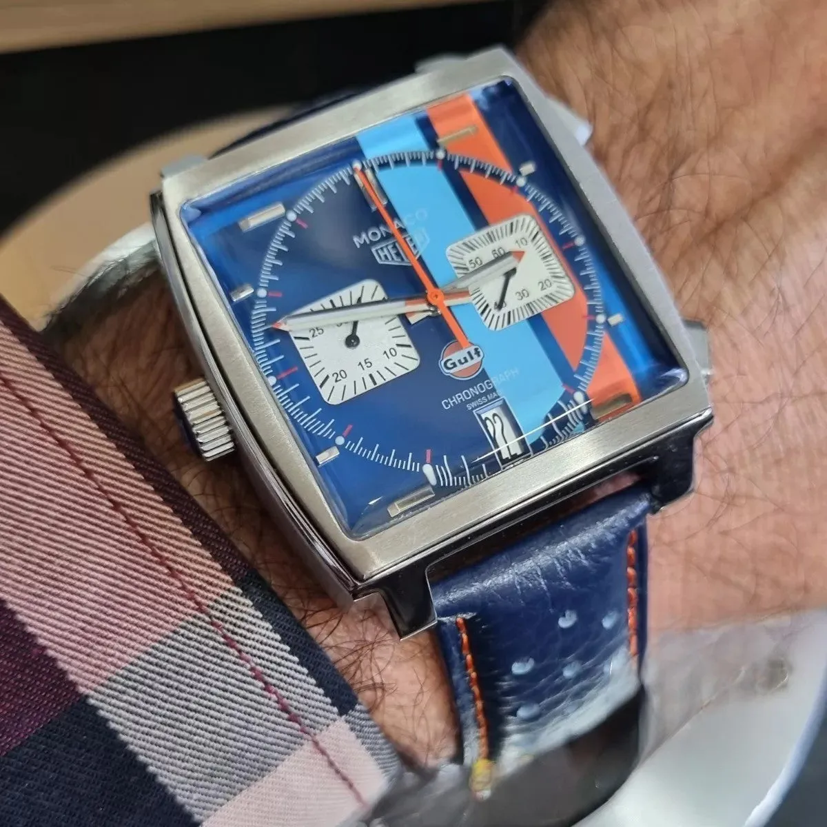 Relógio Tag Heuer Monaco Gulf Team