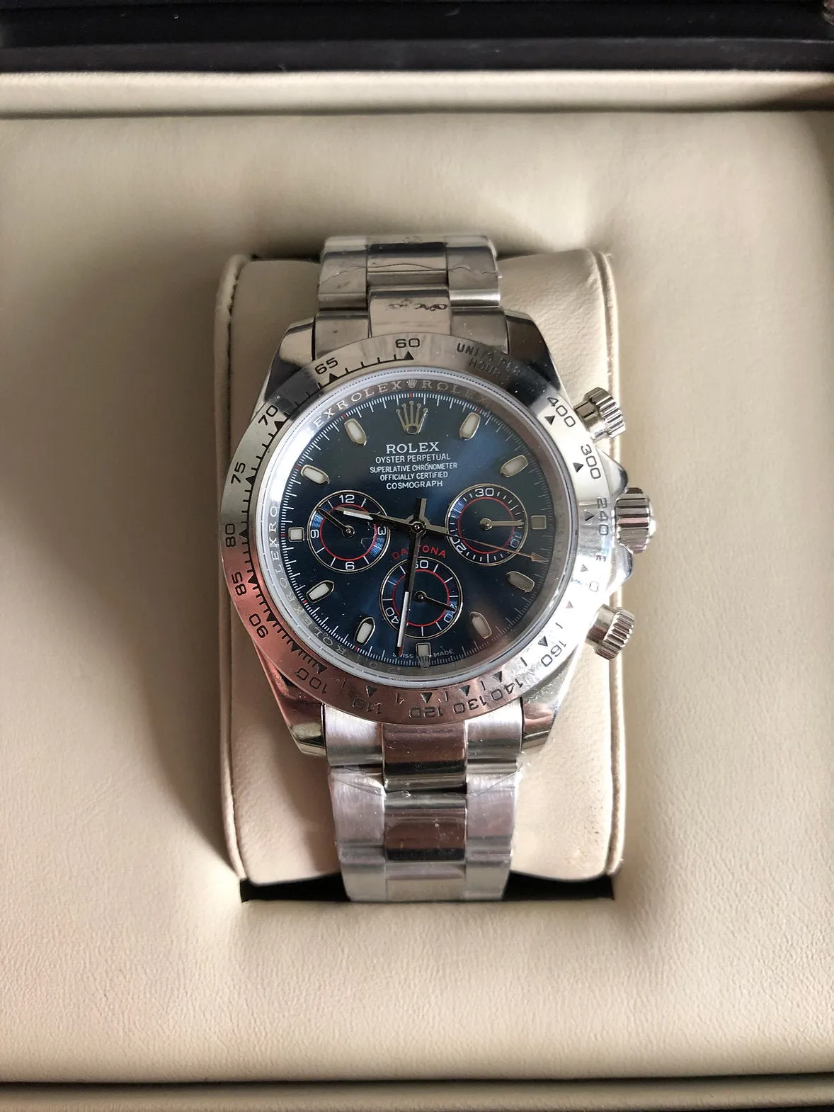 Rolex Daytona Cosmograph Daytona Blue Dial