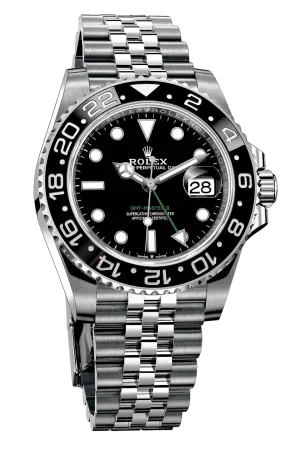 Rolex GMT Master II 116710LN on Jubilee Bracelet