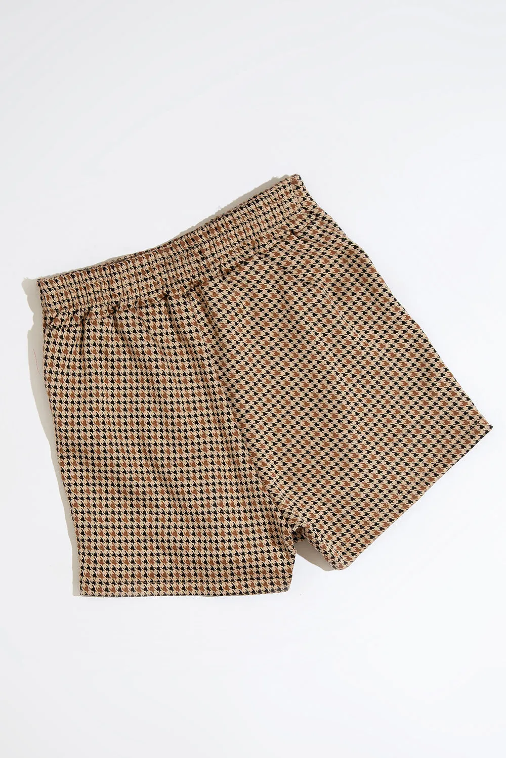 SHORTS SAIA CHOCOLATE