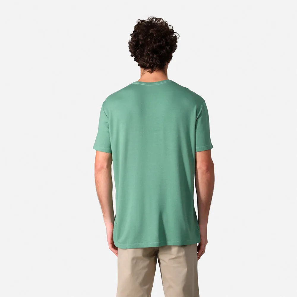 Tech T-Shirt Modal V Premium Masculina | Basico.com - Verde Oliva