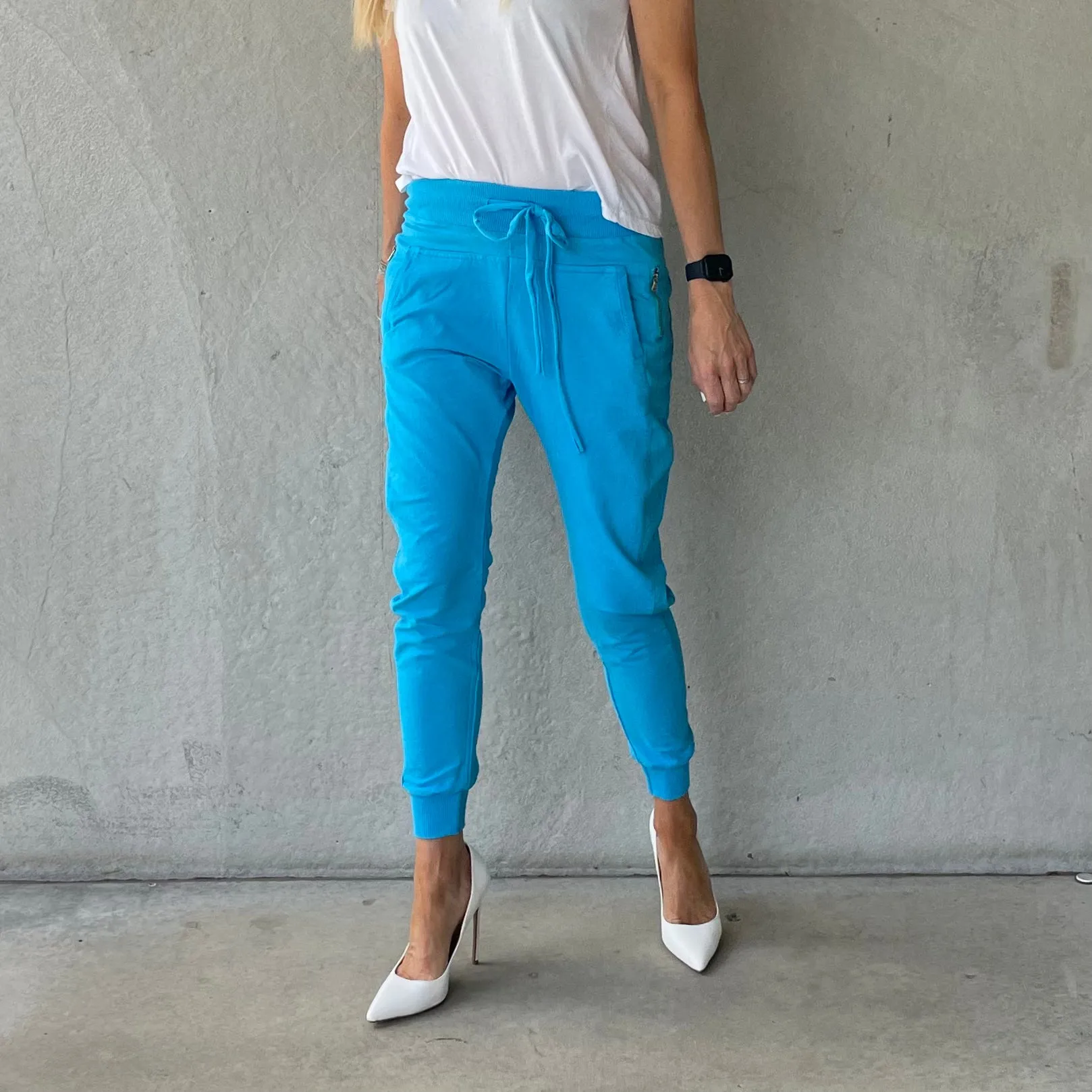 Turquoise ULTIMATE joggers