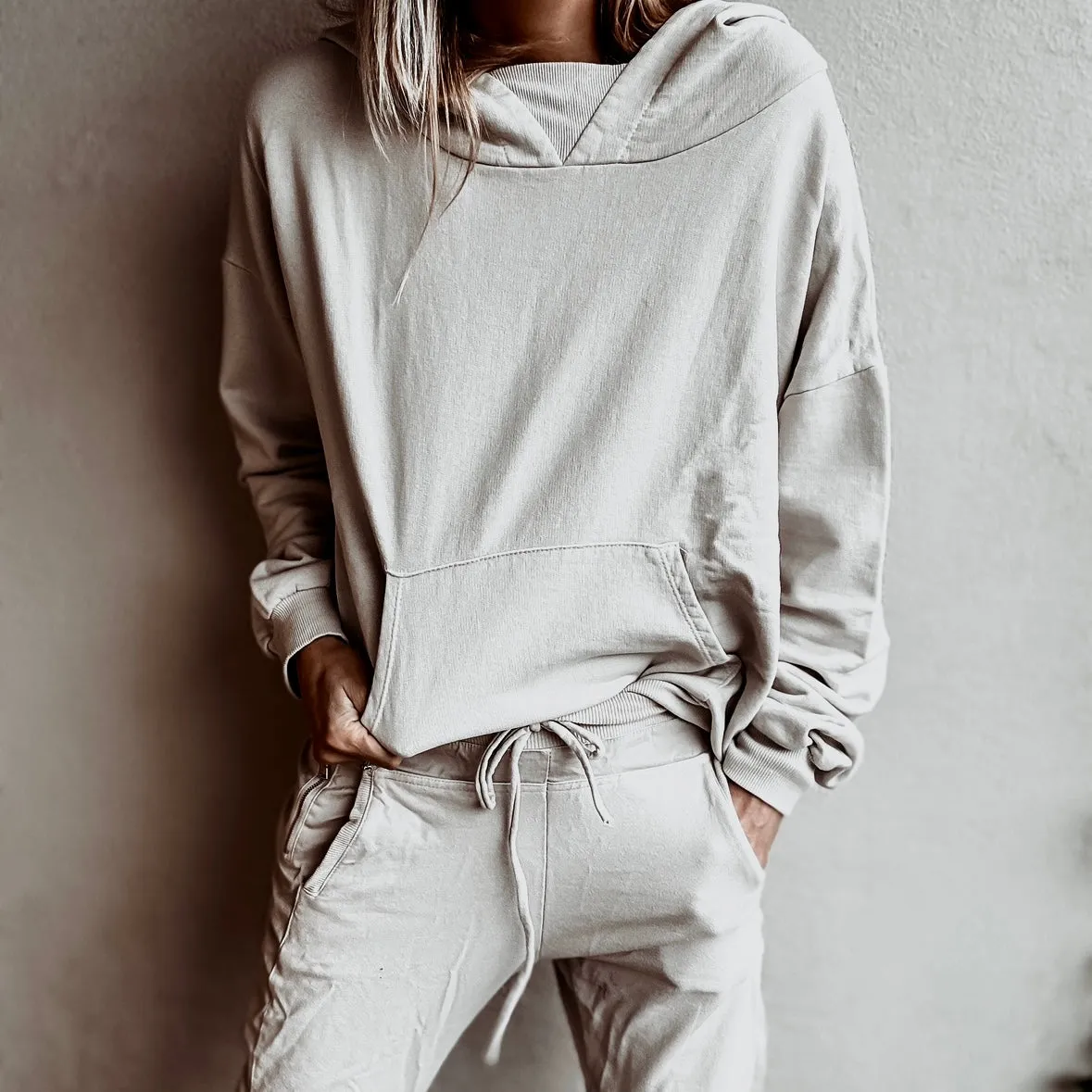 ULTIMATE DESERT BEIGE  super slouchy relaxed hoody *NEW*